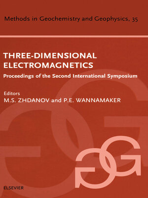 cover image of Three-Dimensional Electromagnetics